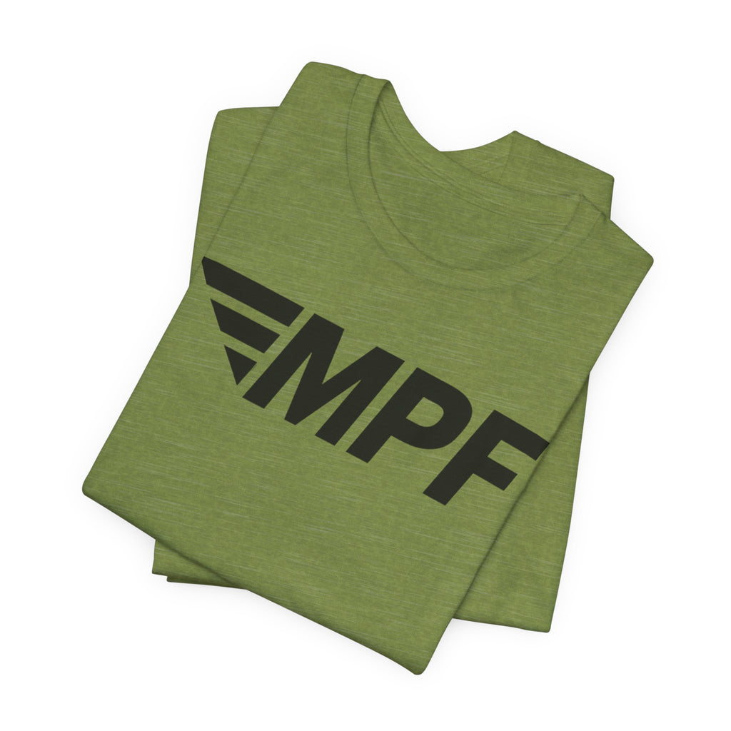 Muscle Power Gym Tee | Unisex Short Sleeve Workout Shirt