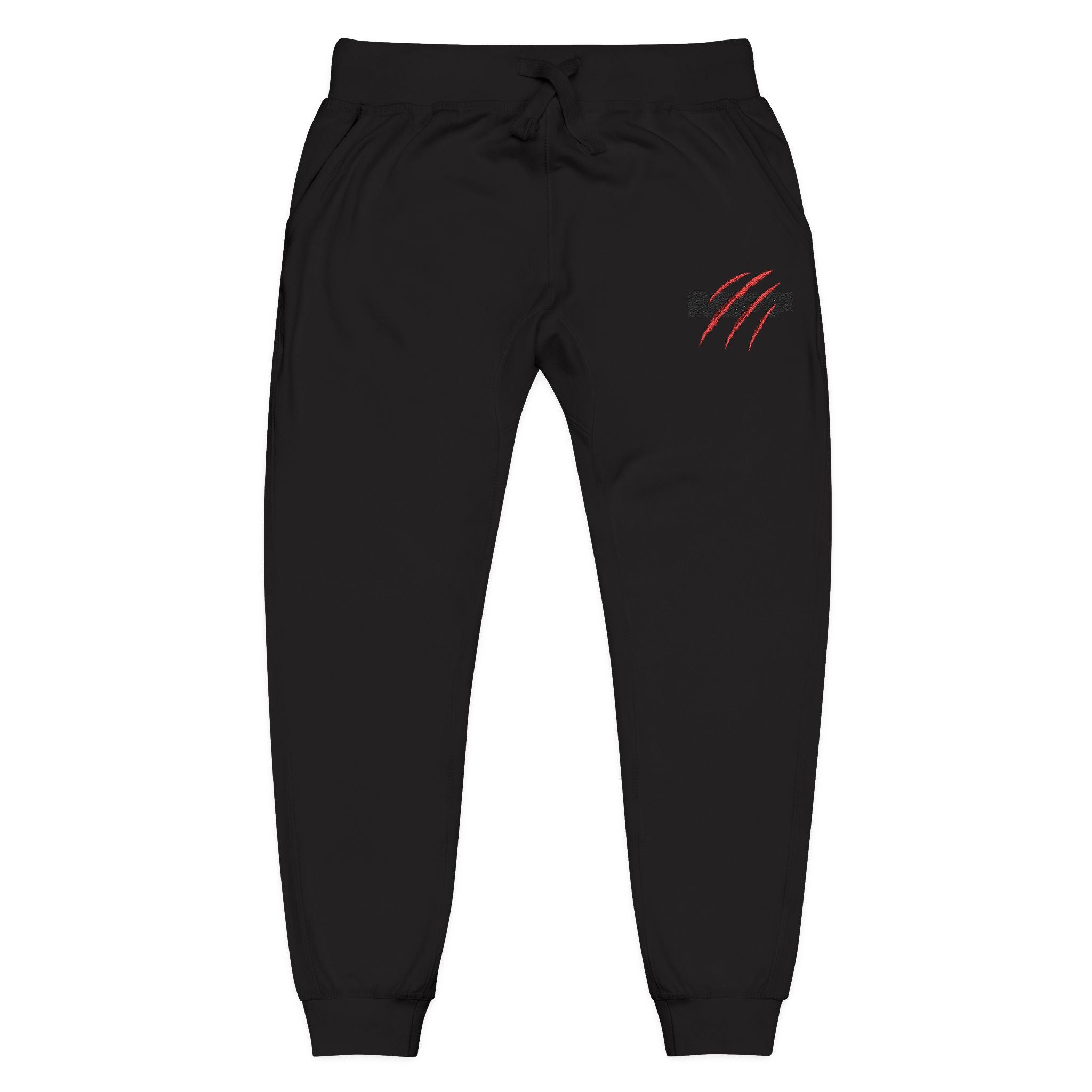 Cozy Embroidered Unisex Fleece Sweatpants for Relaxation, Comfortable Loungewear, Casual Outfits, Perfect Gift for Friends