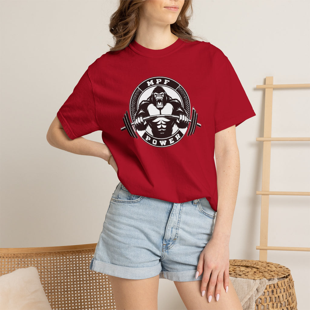 MPF-POWER Logo Garment-Dyed T-shirt