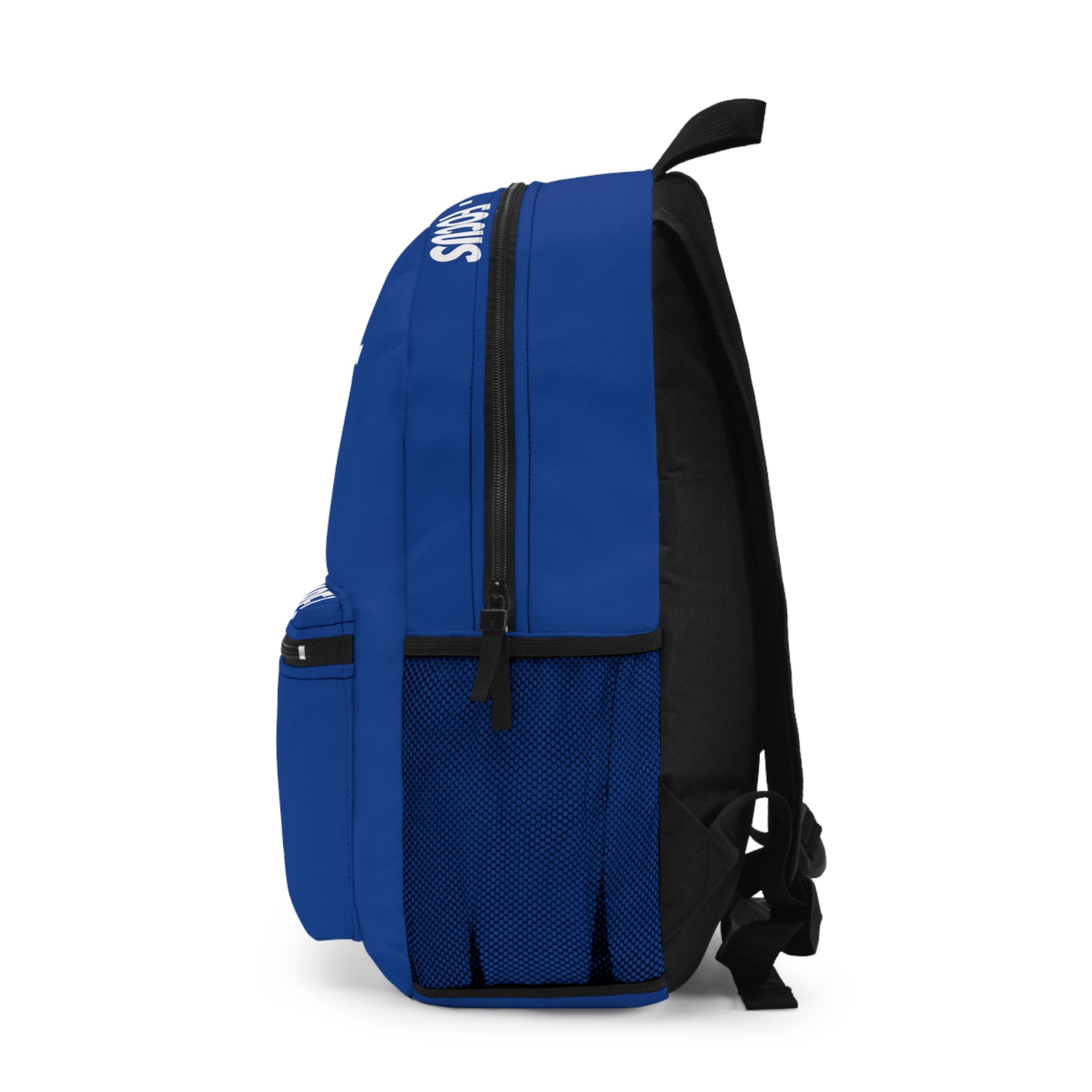 Blue Powerlifting Backpack, Gym Bag, Workout Pack, Fitness Gear, Strength Training Tote