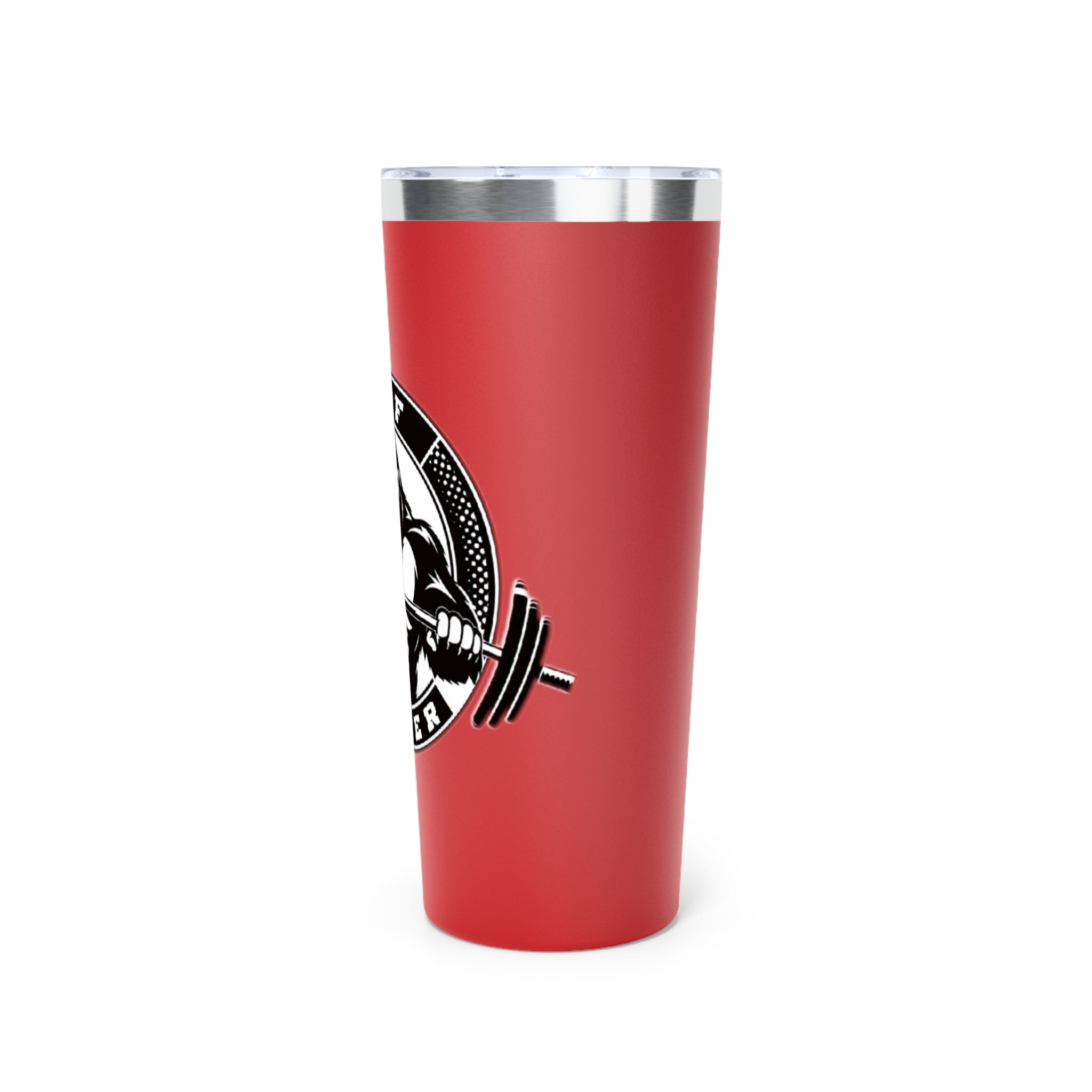 MPF Muscle Motif Insulated Tumbler - Unique Gift for Fitness Enthusiasts, Gym Lovers, Power Lifting, Motivational Drinkware, Sporty Travel Mug