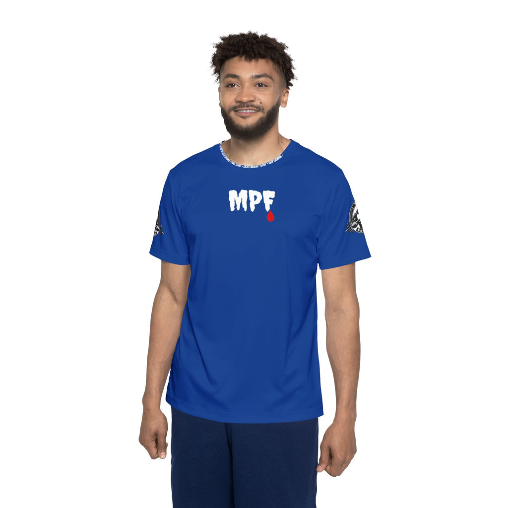 Blue Beast Mode Shirt - Athletic Activewear