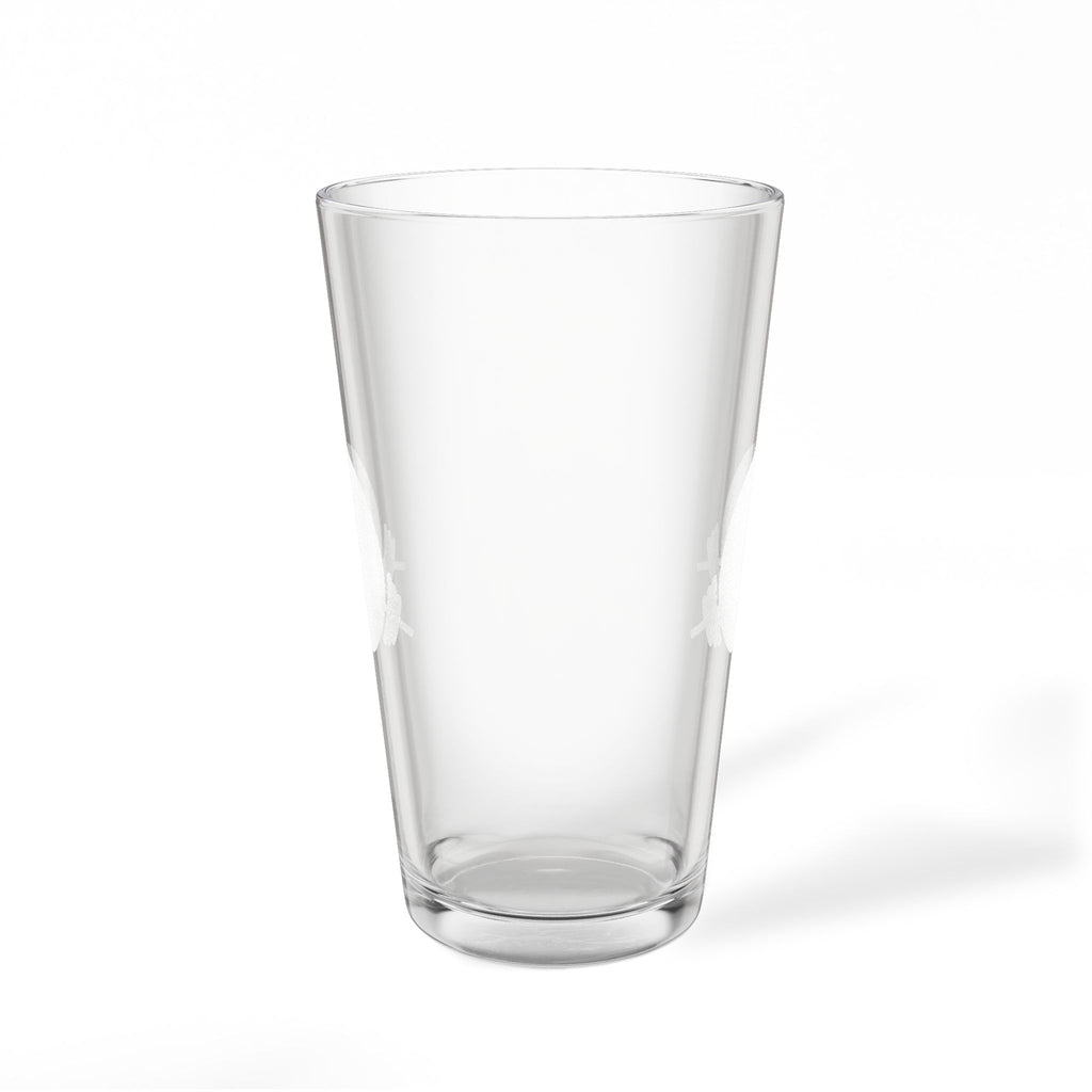 Engraved 16oz Pint Mixing Glass — Custom Etched Cocktail & Beer Pint