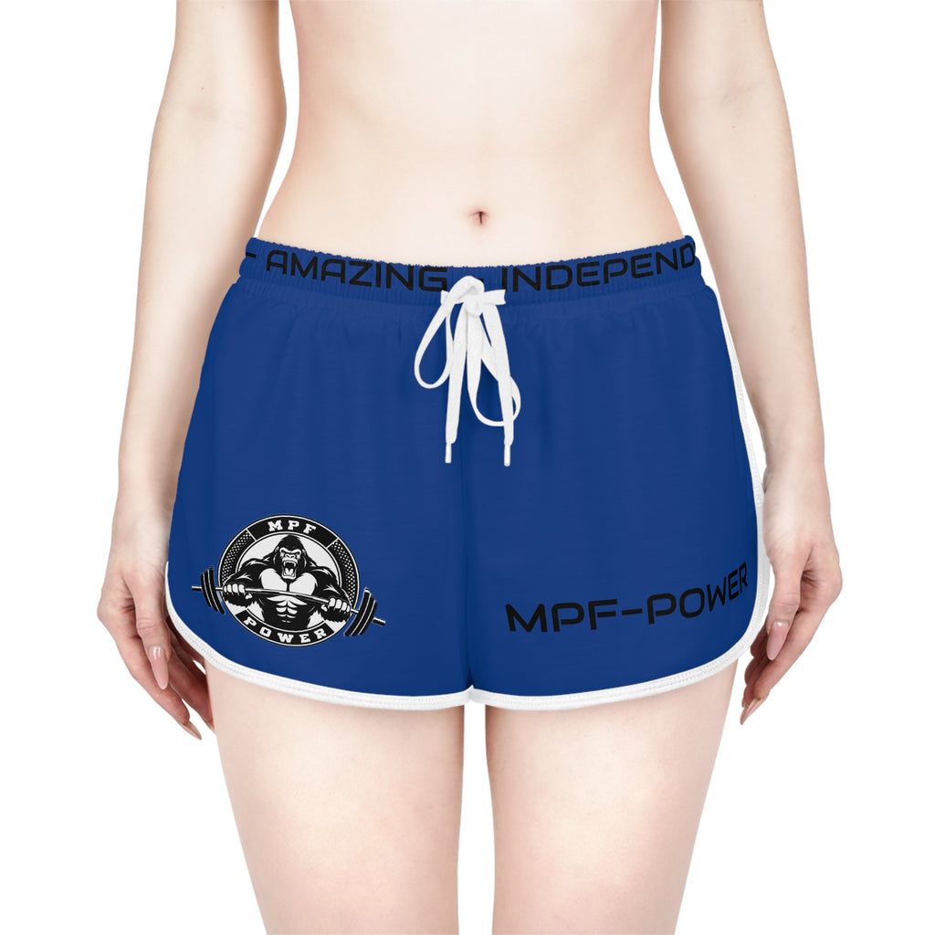 Empowering Women's Relaxed Workout Shorts | AOP, Gym, Fitness, Sportswear, Casual, Active Lifestyle