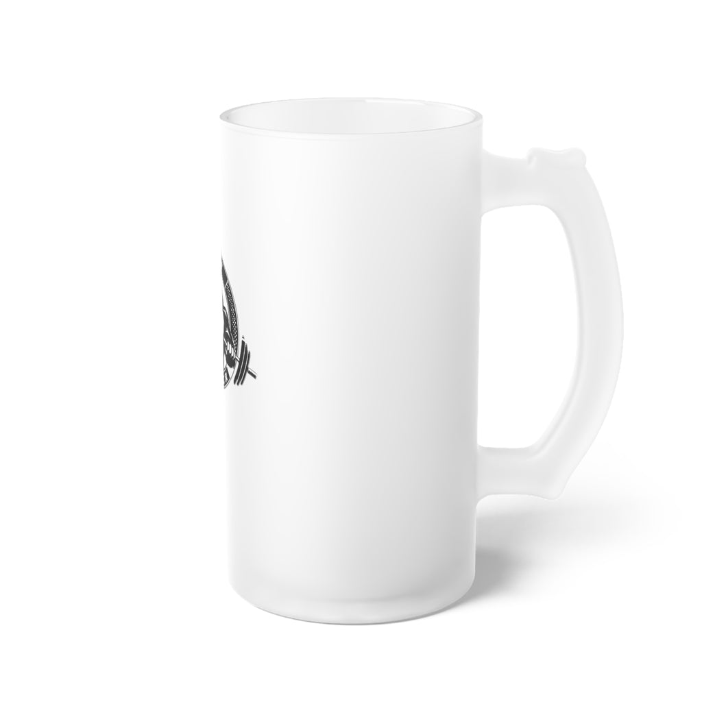 Custom Frosted Glass Beer Mug - MPF Power Design
