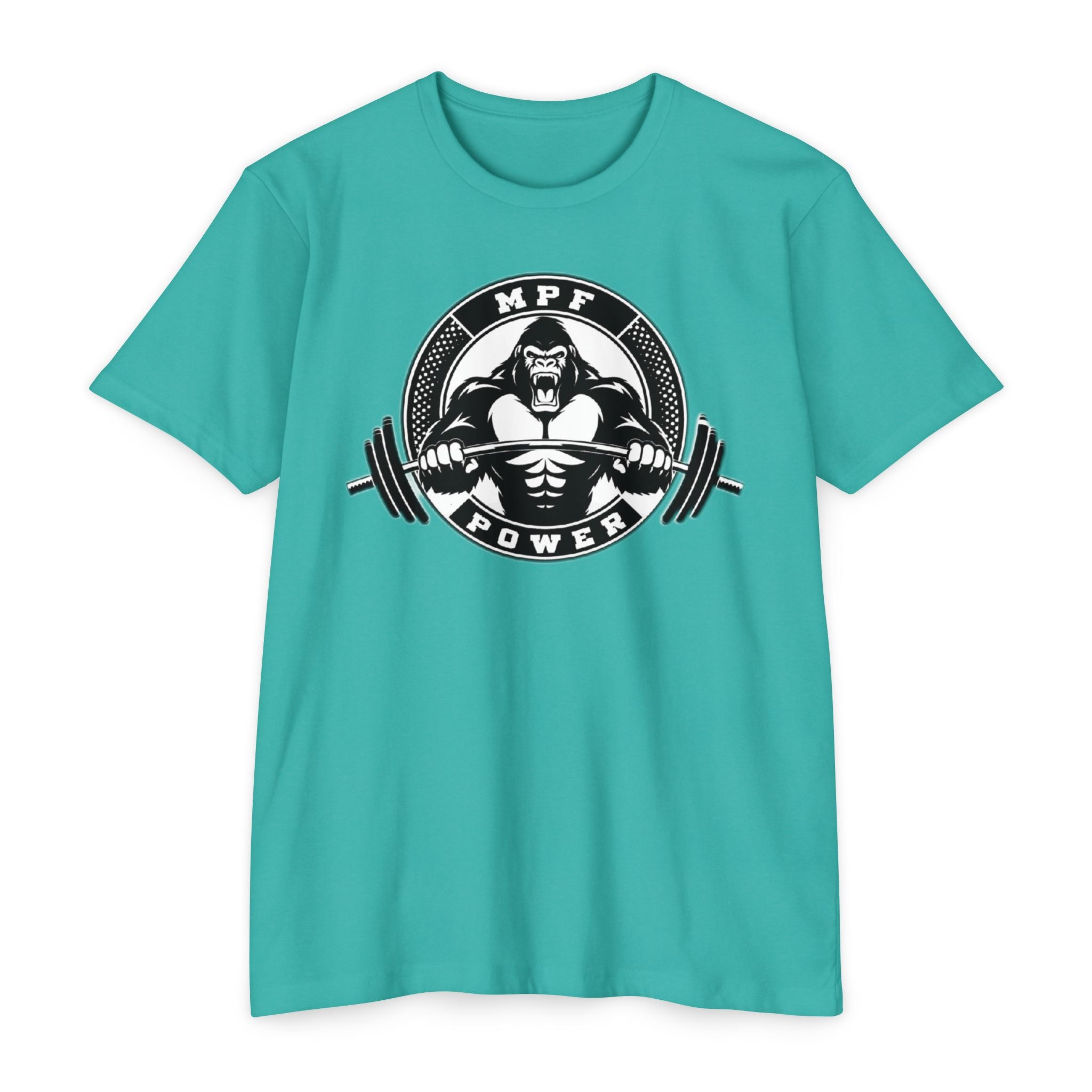 MPF Power Weightlifting T-Shirt — Gorilla Barbell Gym Tee
