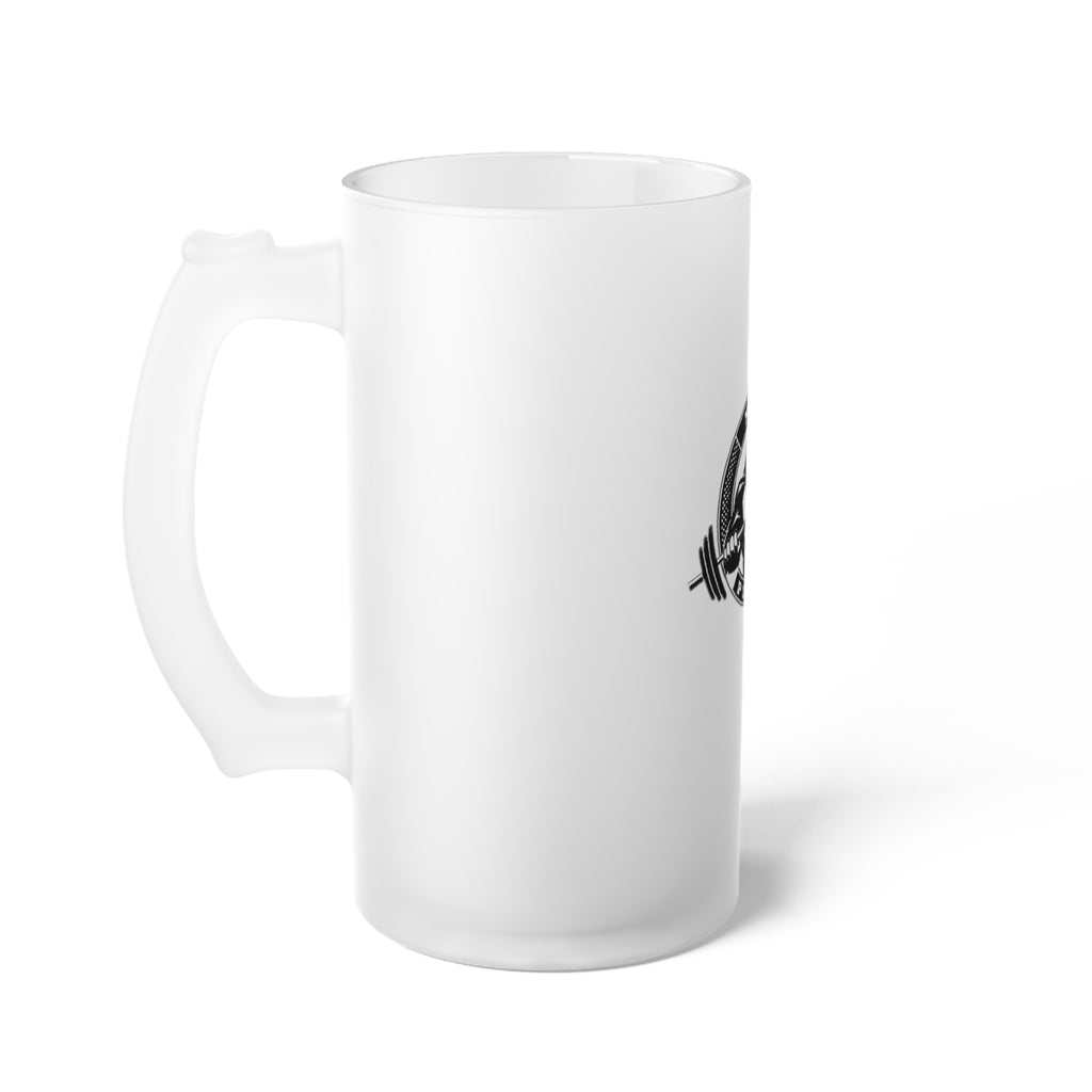 Custom Frosted Glass Beer Mug - MPF Power Design