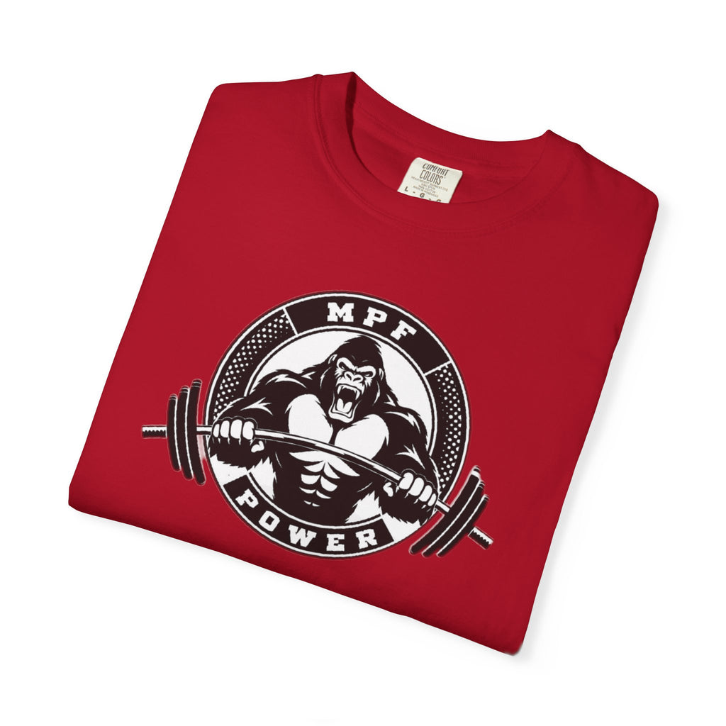 MPF-POWER Logo Garment-Dyed T-shirt