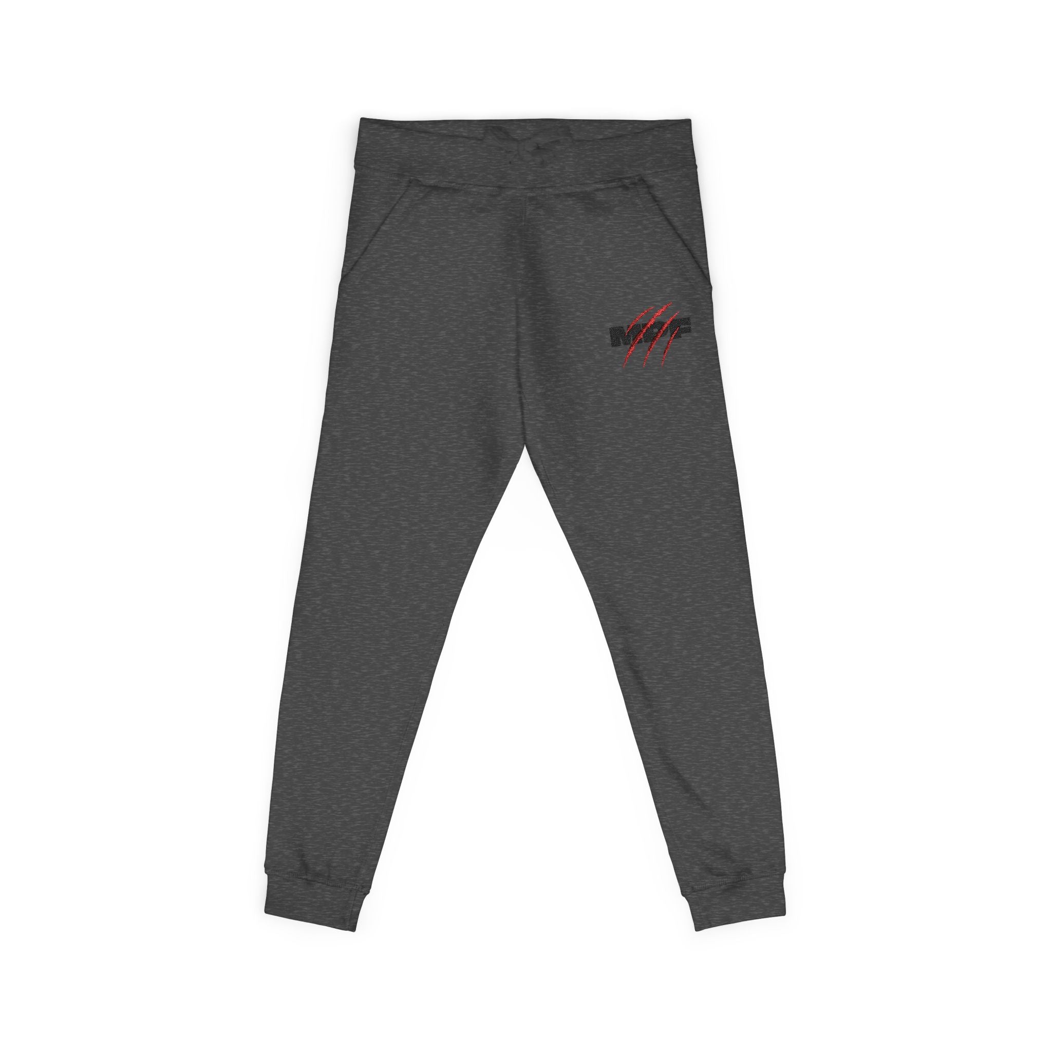 Cozy Embroidered Unisex Fleece Sweatpants for Relaxation, Comfortable Loungewear, Casual Outfits, Perfect Gift for Friends