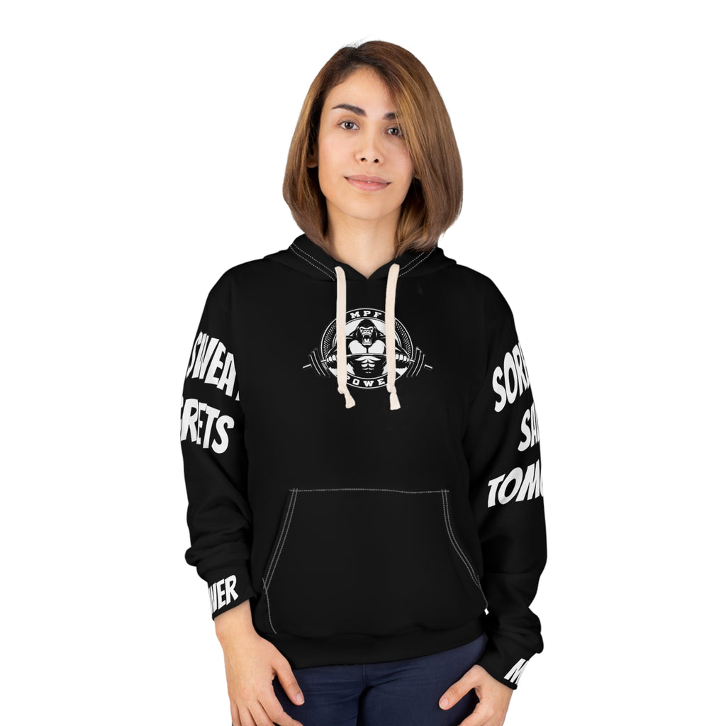 PR Hoodie | Fitness, Gym, Weightlifting, Unisex, Activewear, Training