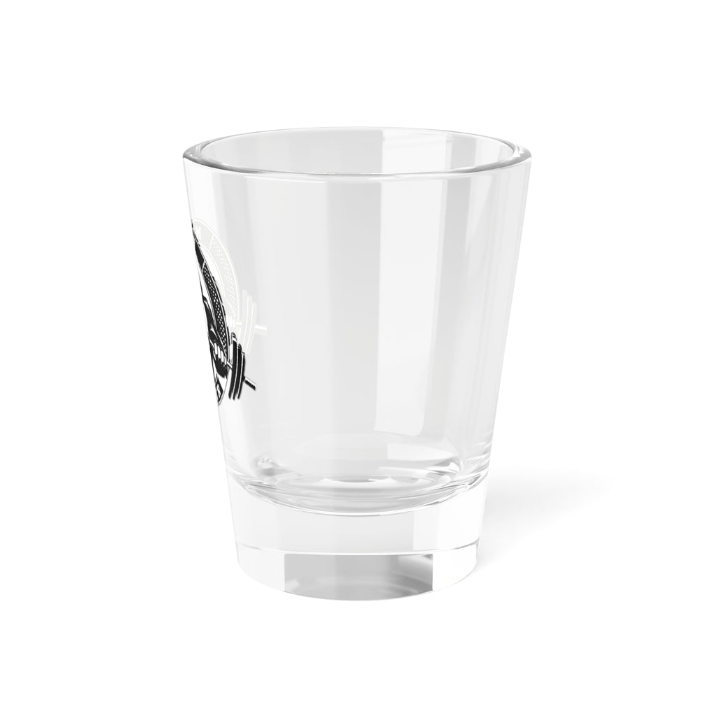 MPF Power Shot Glass - 5oz Weightlifting Drinkware for Gym Lovers