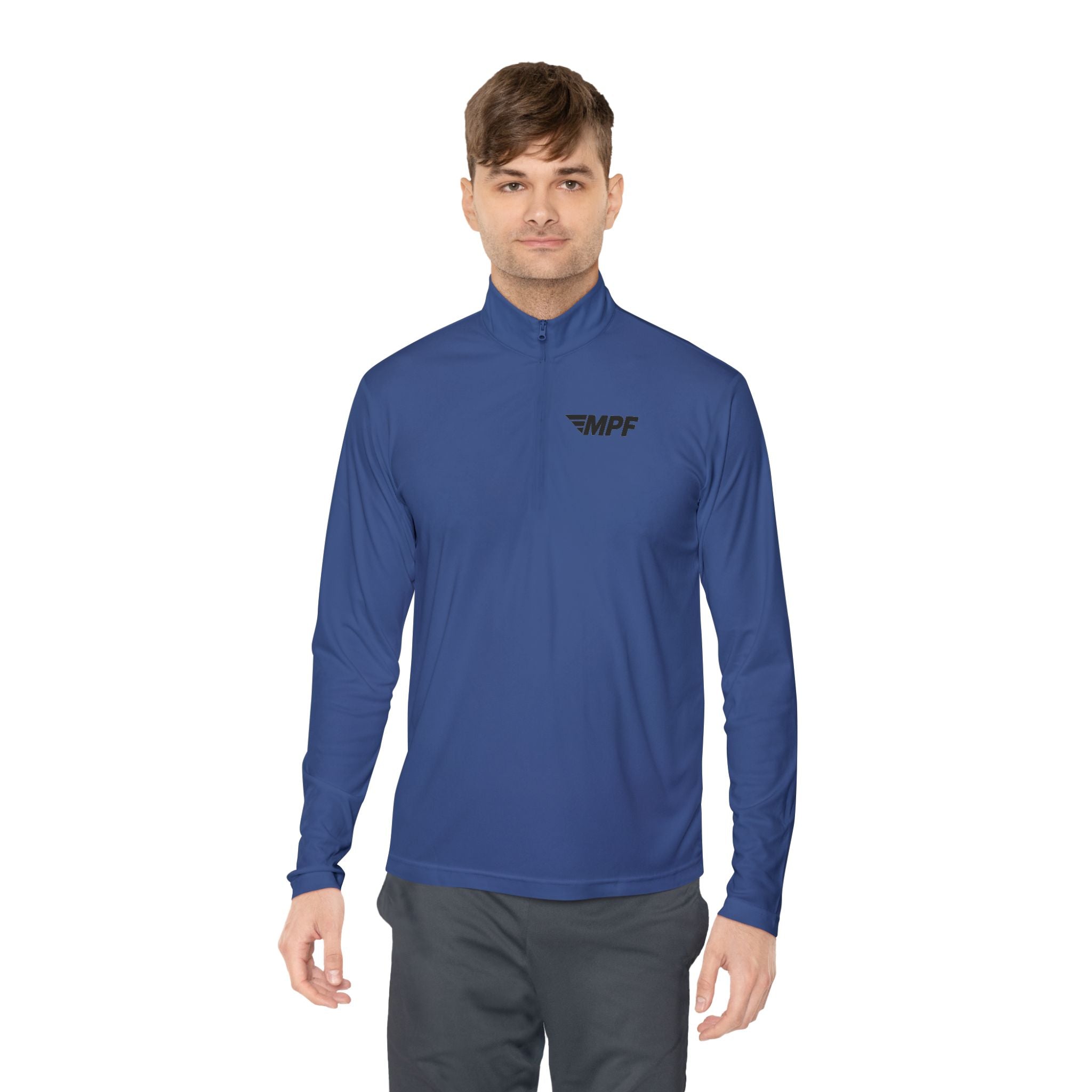 Muscle & Motivational Unisex Quarter-Zip Pullover - Fitness Apparel, Activewear, Workout Gear, Gym Style, Trendy Exercise Hoodie