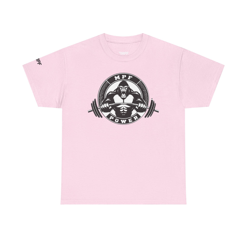 Gorilla Power Tee — Gym Weightlifting Workout Shirt