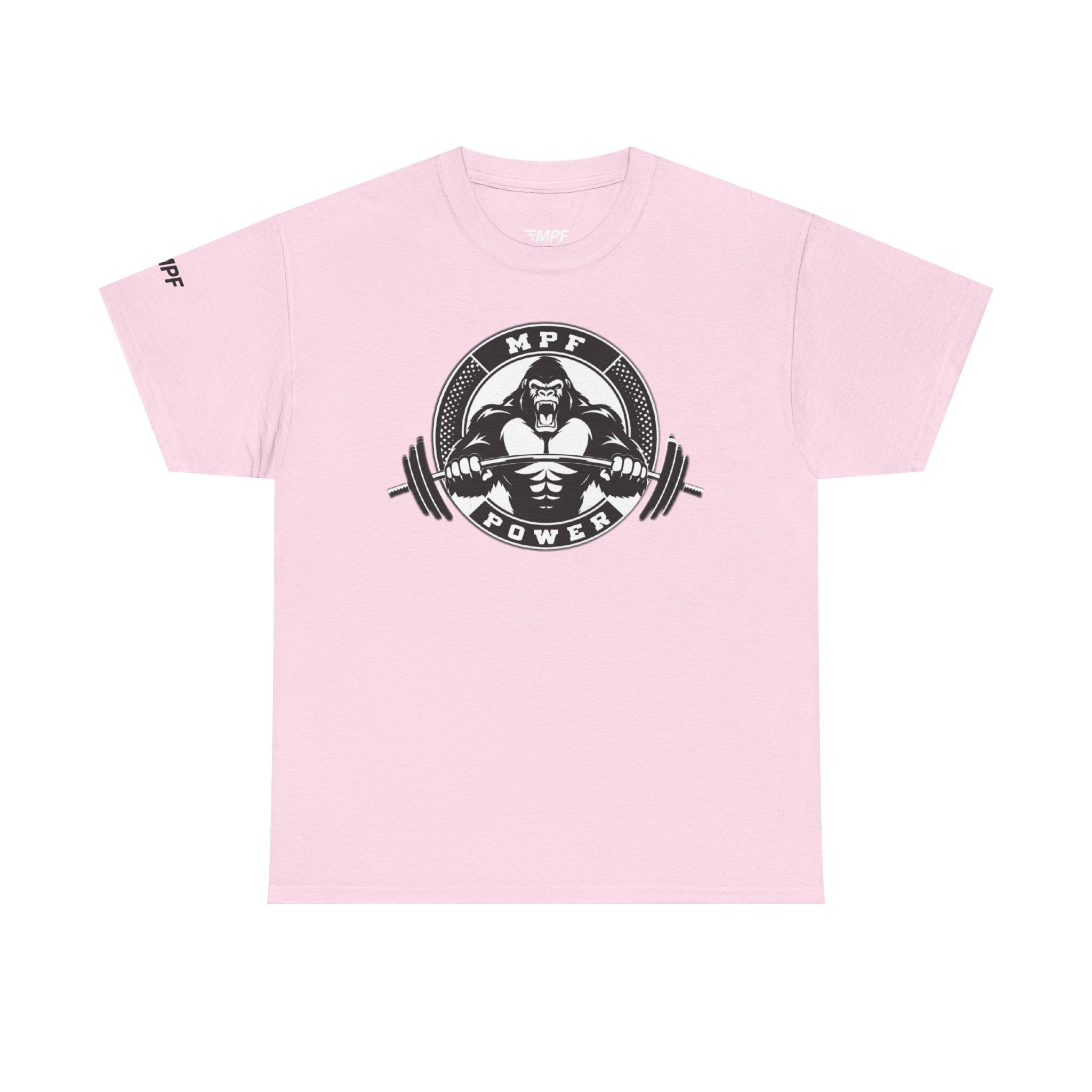 Gorilla Power Tee — Gym Weightlifting Workout Shirt