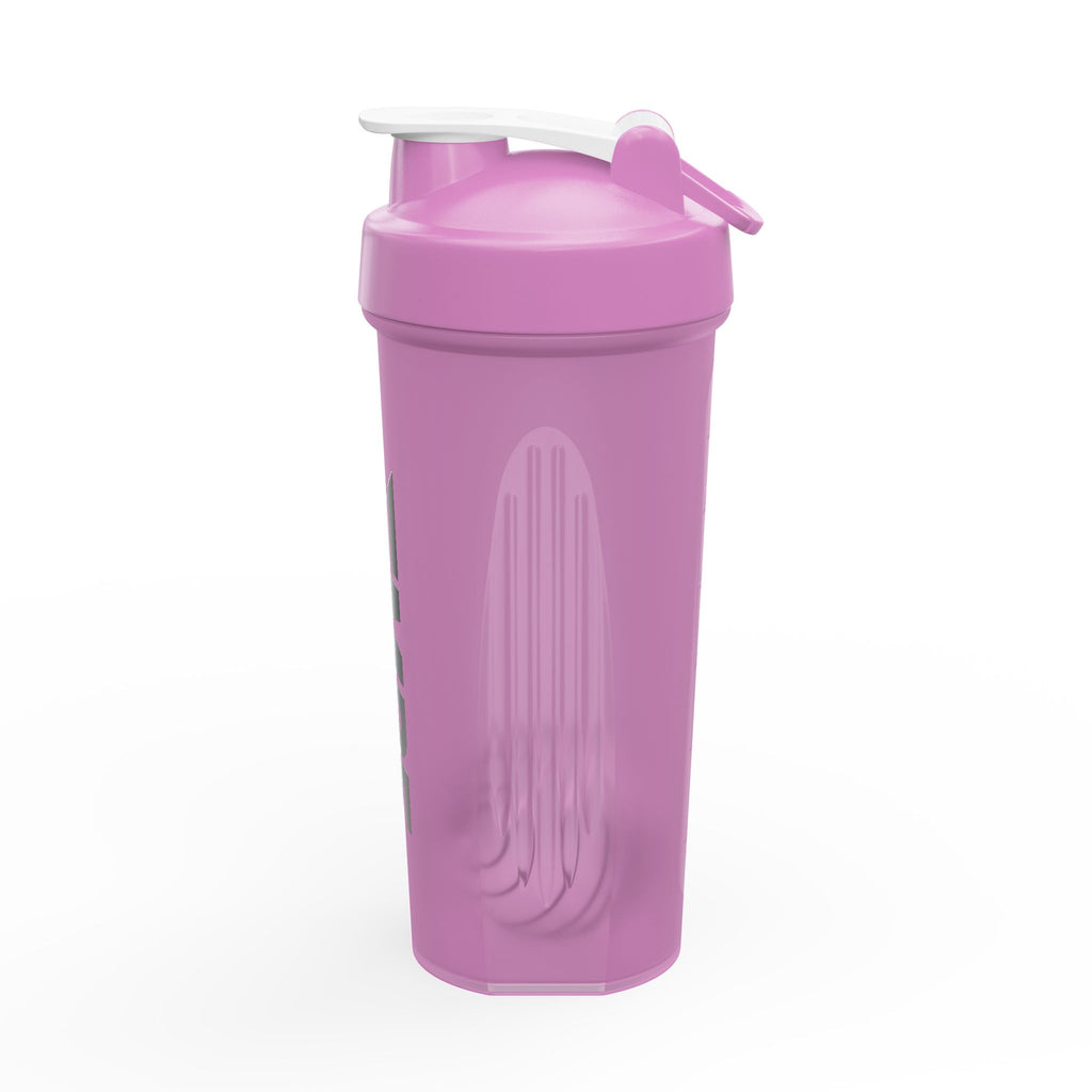 Protein Shaker Bottle — Vertical 'MPF' Gym Logo Sports Mixer
