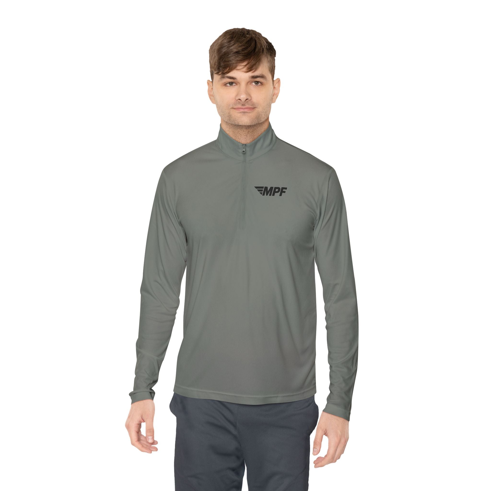 Muscle & Motivational Unisex Quarter-Zip Pullover - Fitness Apparel, Activewear, Workout Gear, Gym Style, Trendy Exercise Hoodie