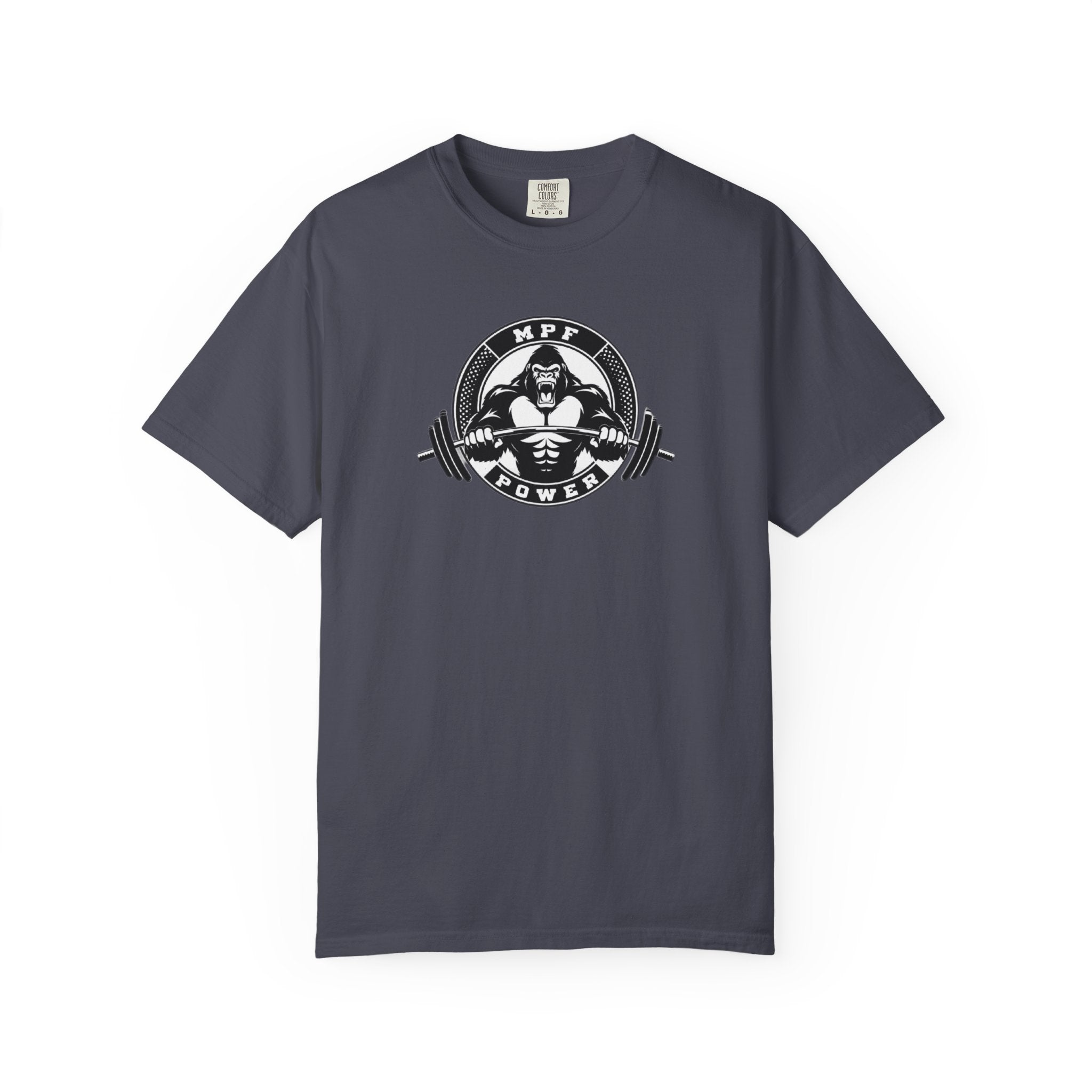 MPF-POWER Logo Garment-Dyed T-shirt