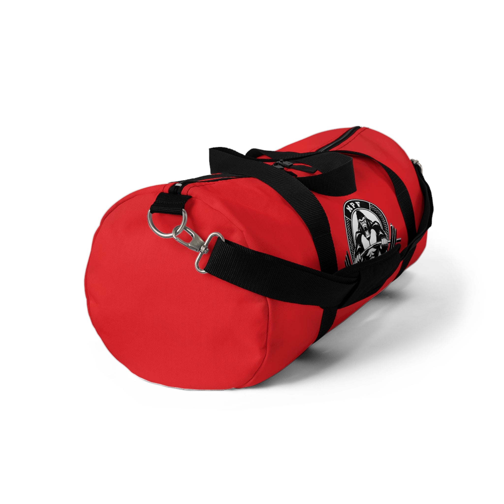 MPF Power Red Duffel Bag - Perfect for Gym & Travel
