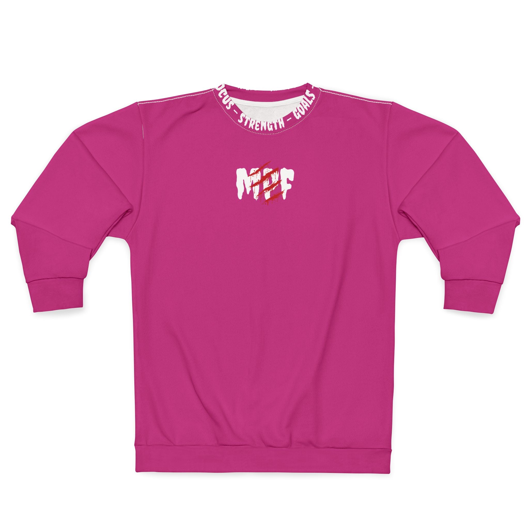 Power-Strength Unisex Sweatshirt - Bold Graphic, Cozy Layering, Gym Wear, Fitness Sweatshirt, Casual Style, Gift Idea