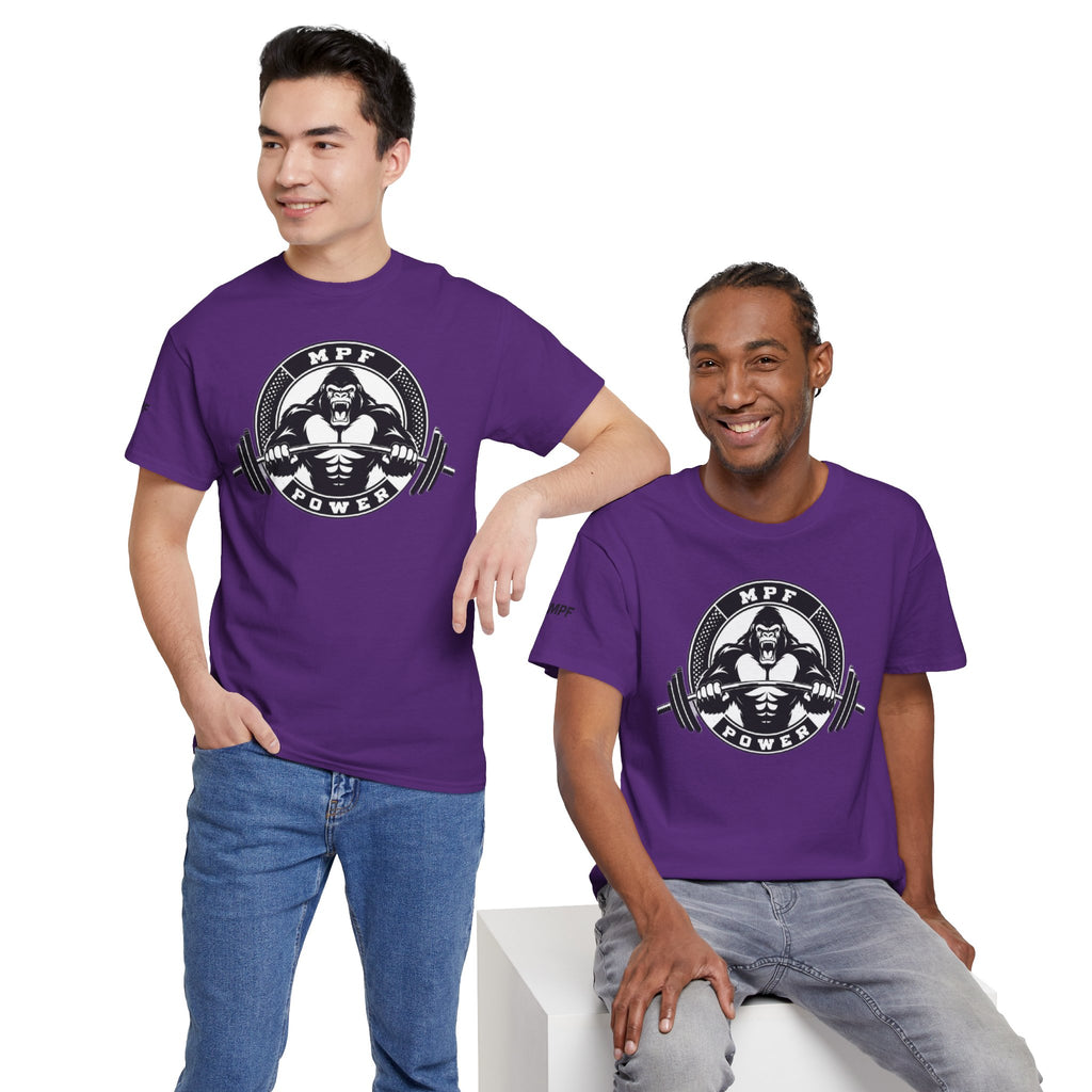 Gorilla Power Tee — Gym Weightlifting Workout Shirt