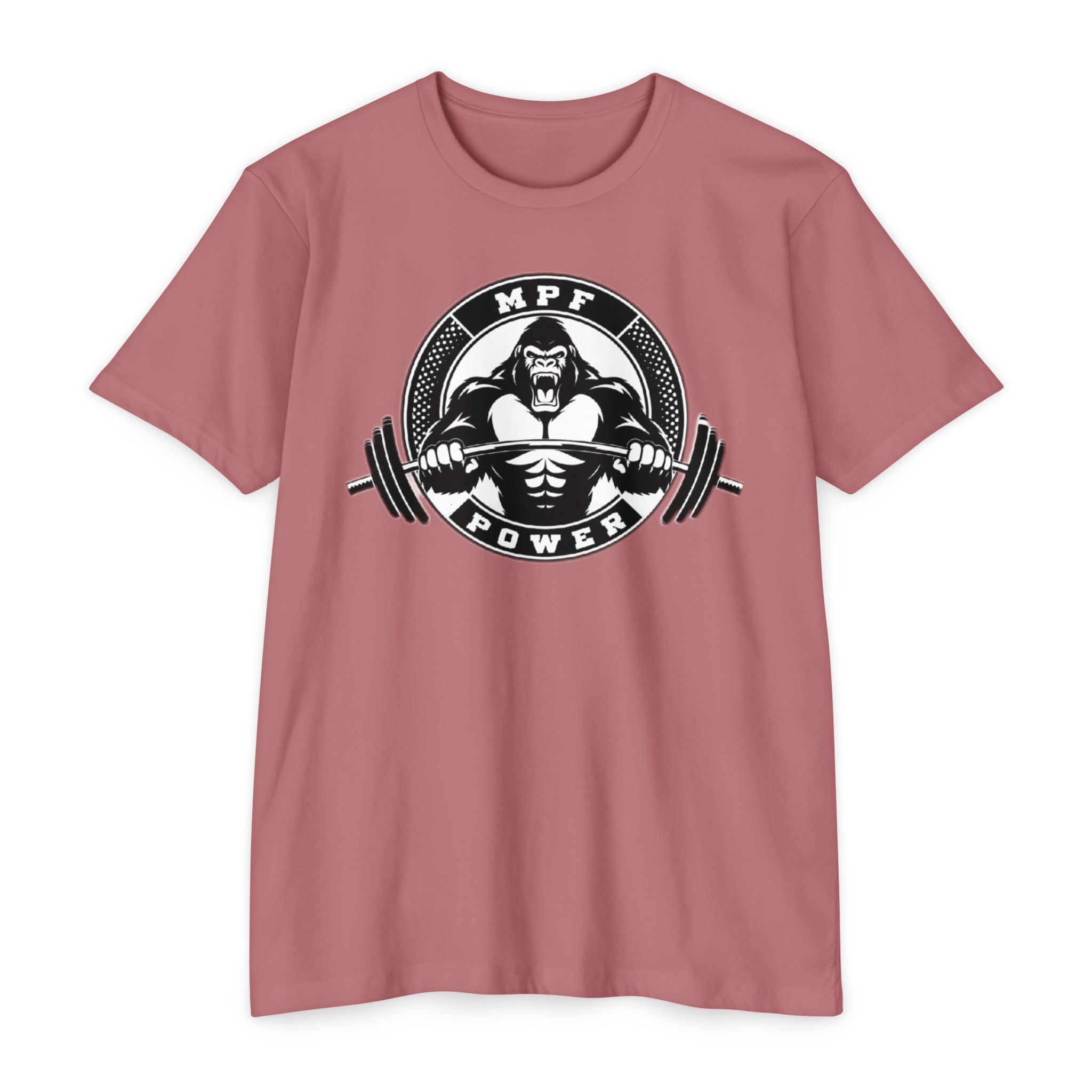 MPF Power Weightlifting T-Shirt — Gorilla Barbell Gym Tee