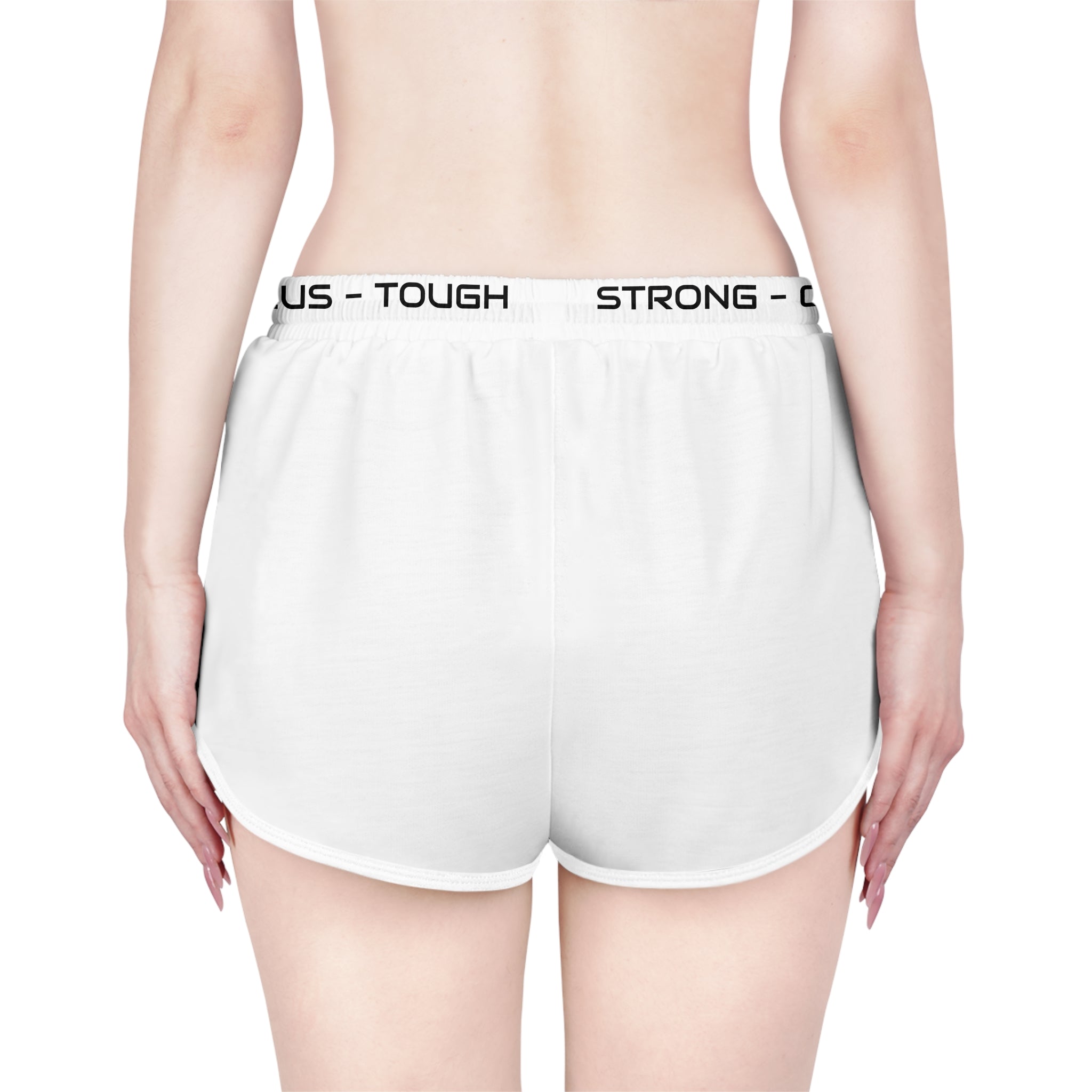 Empowering Women's Relaxed Workout Shorts | AOP, Gym, Fitness, Sportswear, Casual, Active Lifestyle