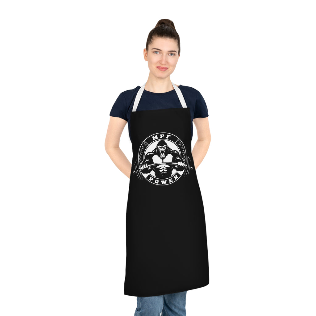 Adult Apron, Gym Cooking Apron, Gift for Fitness Enthusiasts, BBQ Apron, Unique Chef Apron