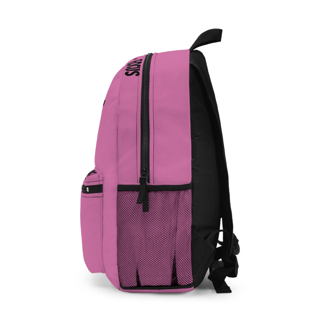 Pink Backpack, Gym Bag, Workout Pack, Fitness Gear, Strength Training Tote