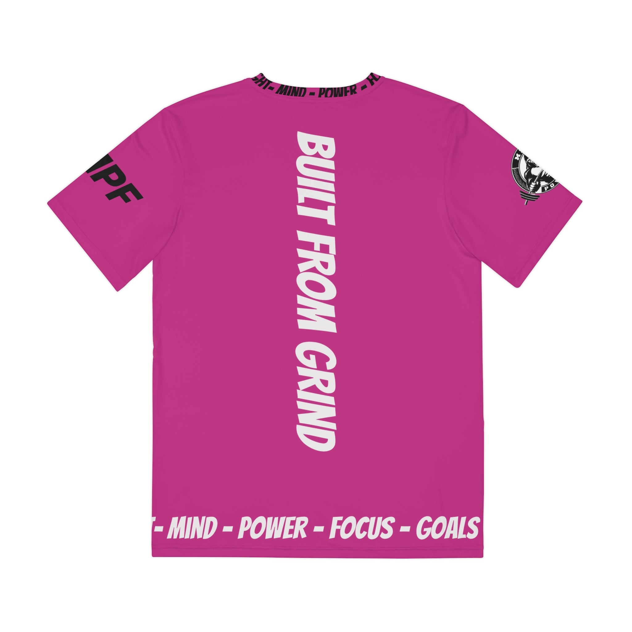 Pink MPF Tee, Motivational T-Shirt, Fitness Apparel, Workout Gear, Gym Wear, Active Lifestyle Shirt