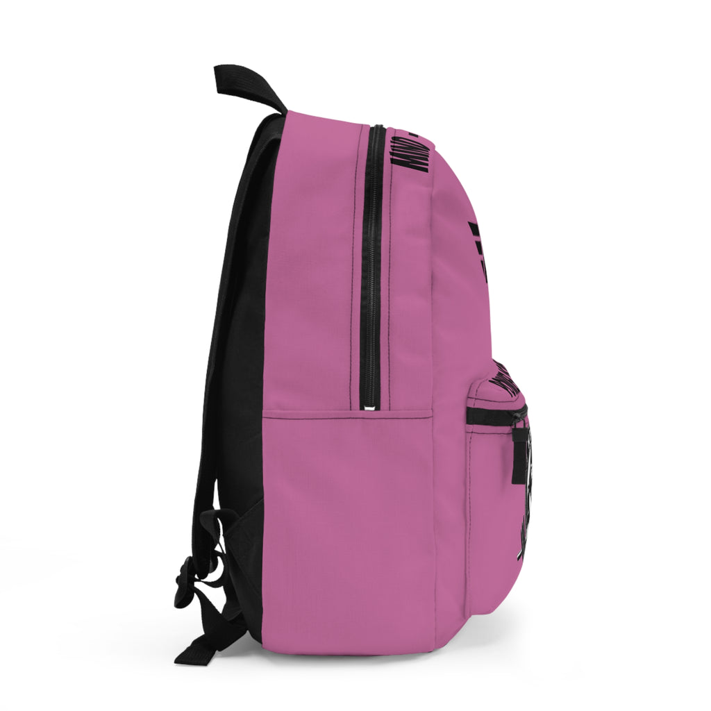 Pink Backpack, Gym Bag, Workout Pack, Fitness Gear, Strength Training Tote