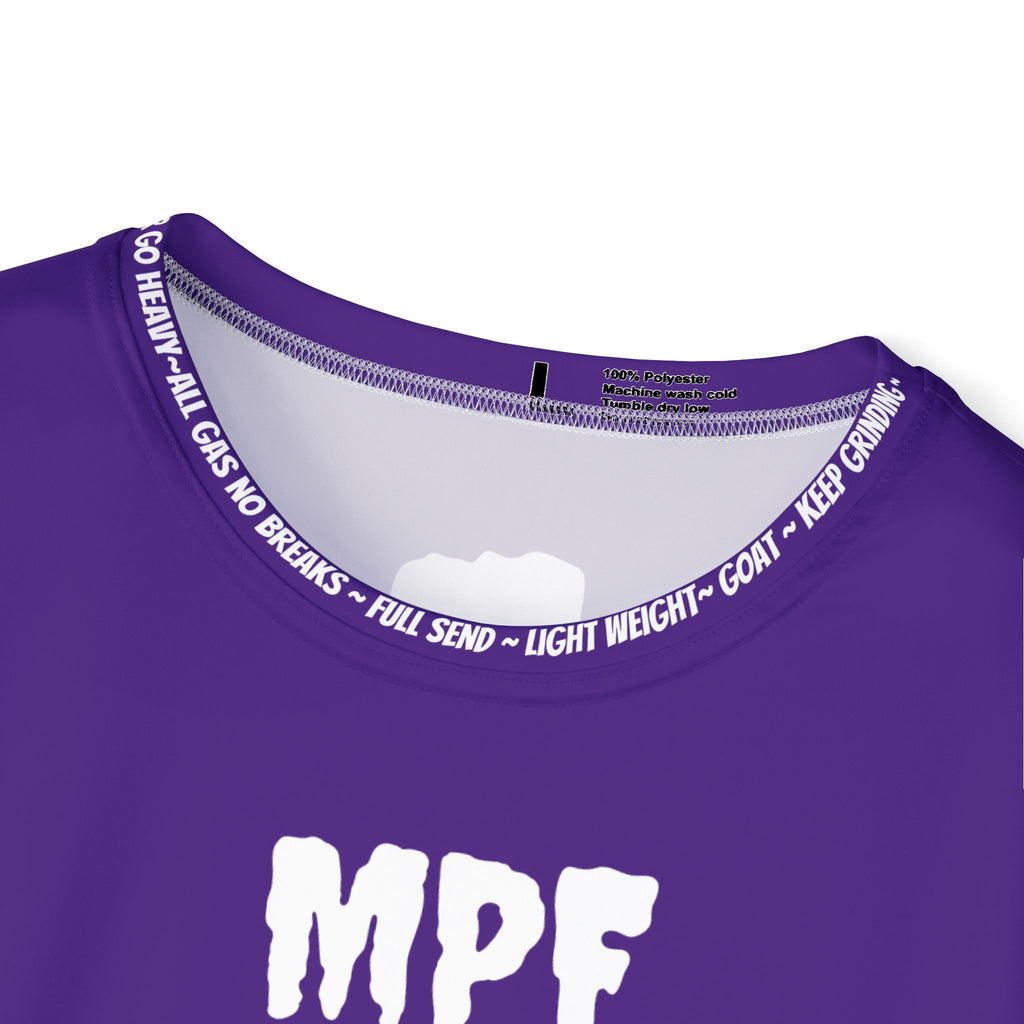 Purple Beast Mode Shirt - Athletic Activewear