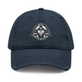 Vintage Distressed Dad Hat with Embroidery - Perfect for Fitness Enthusiasts