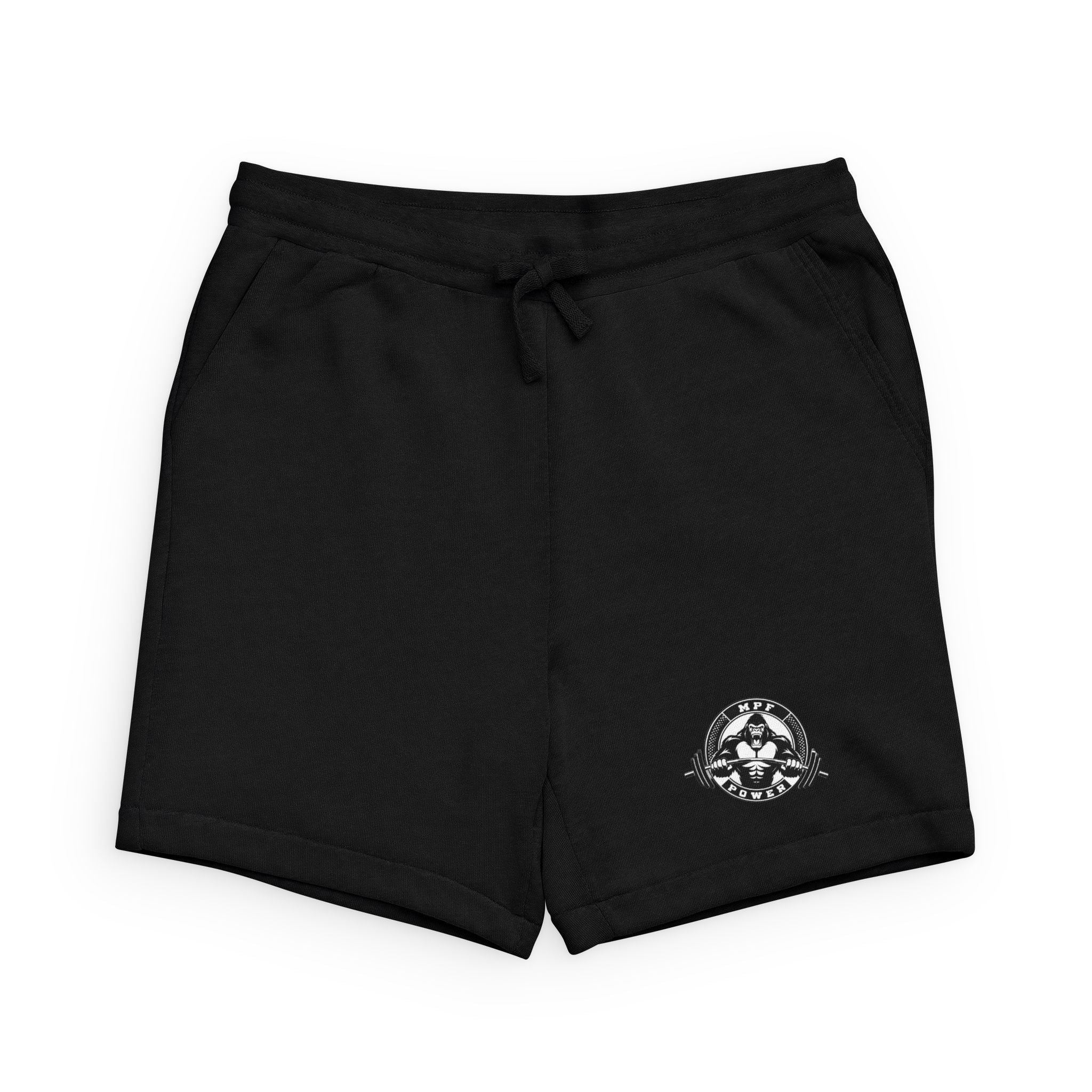 Skull Compass Sweatshorts — Casual Gothic Graphic Lounge Shorts