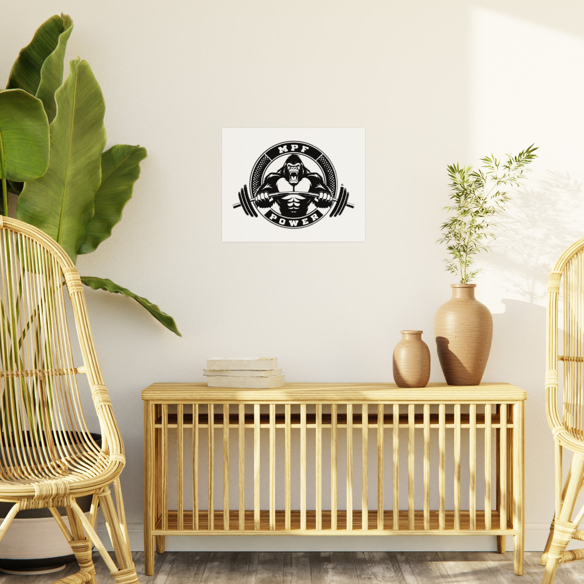 Powerlifting Foam Board Art | Gym Decor, Fitness Wall Art, Motivational Gym Decor, Weightlifting Wall Art, Powerlifting Motivational Sign
