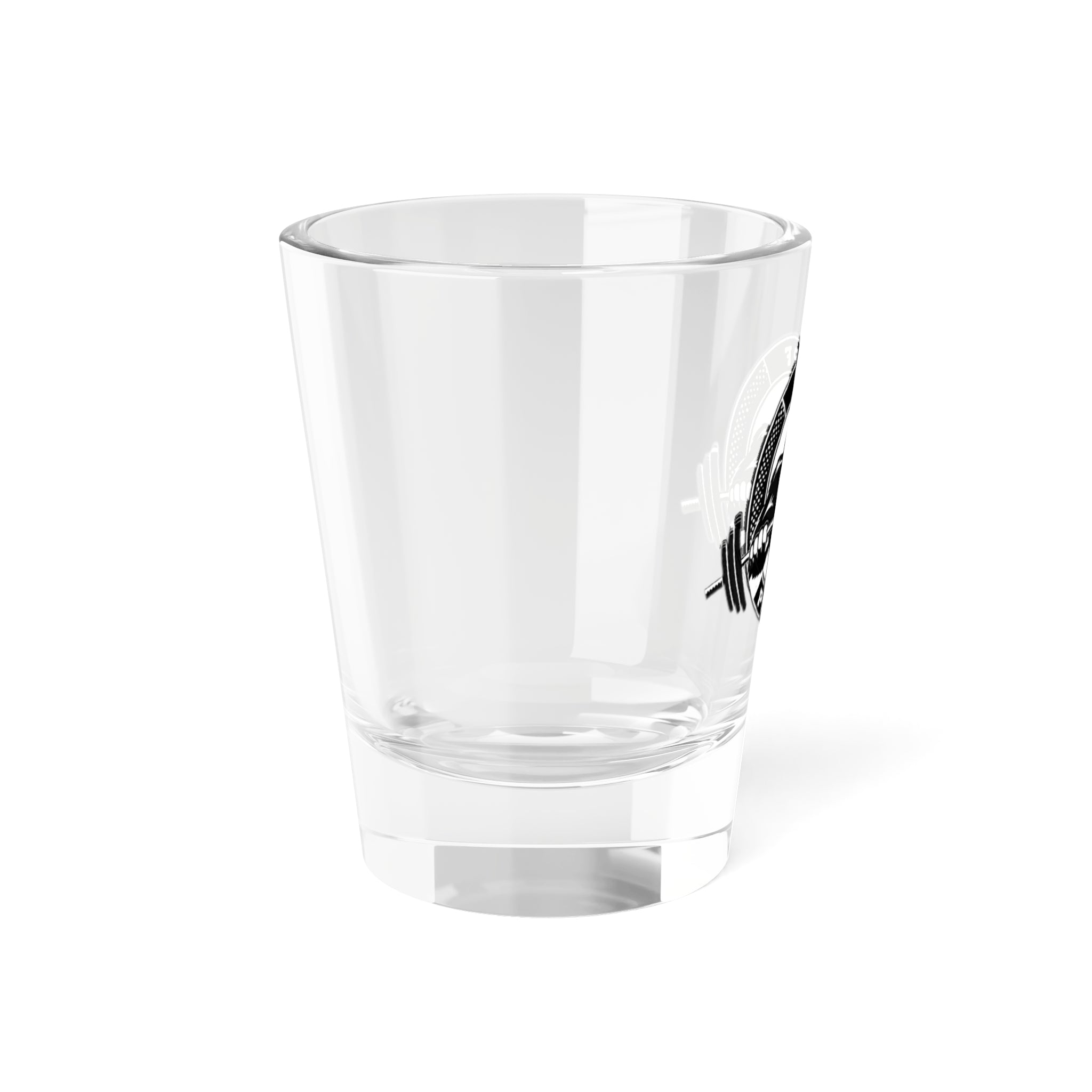MPF Power Shot Glass - 5oz Weightlifting Drinkware for Gym Lovers
