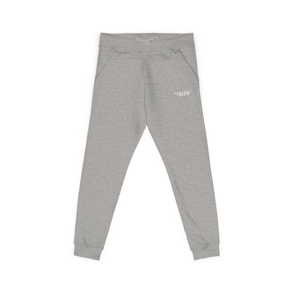 Cozy Embroidered Unisex Fleece Sweatpants for Relaxation, Comfortable Loungewear, Casual Outfits, Perfect Gift for Friends