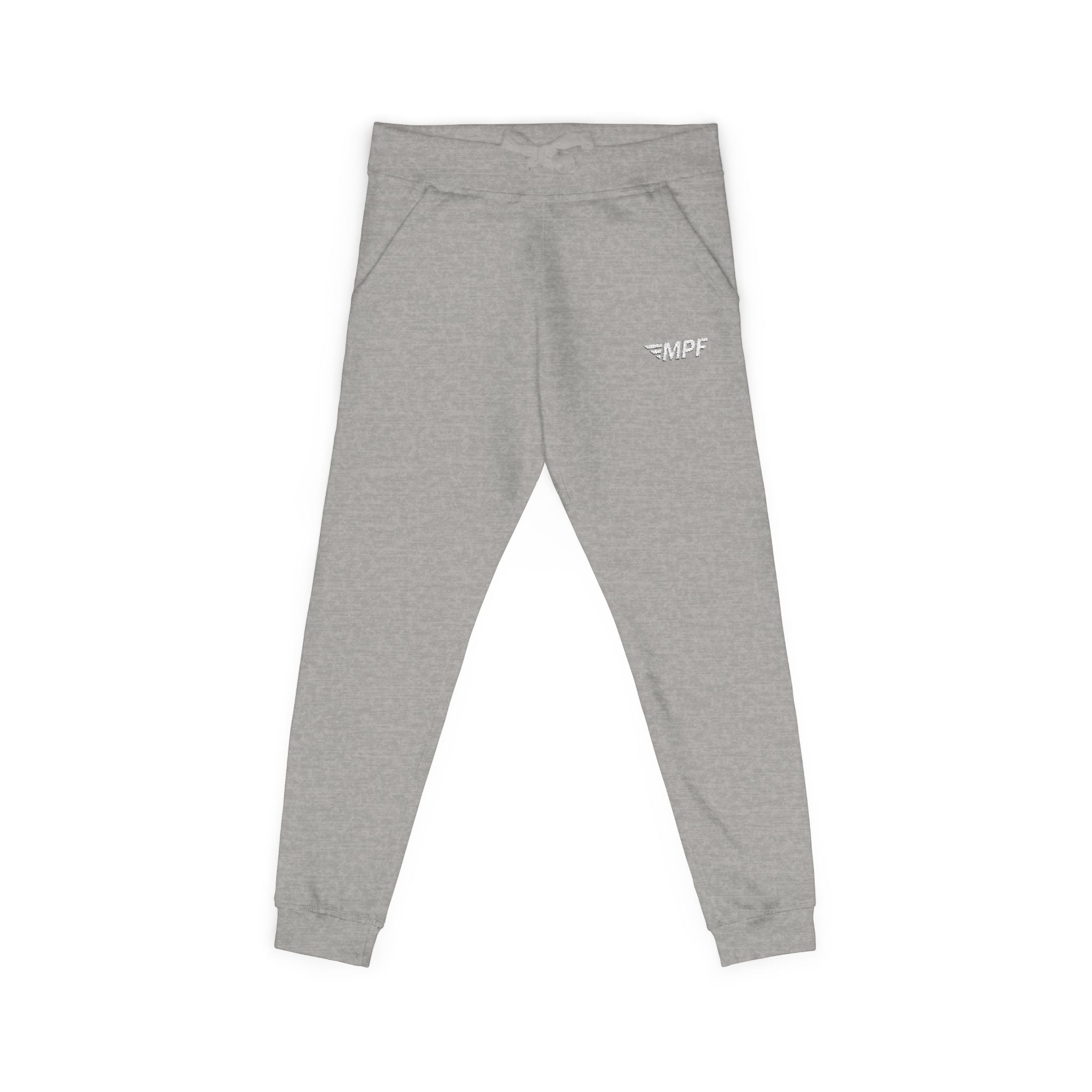 Cozy Embroidered Unisex Fleece Sweatpants for Relaxation, Comfortable Loungewear, Casual Outfits, Perfect Gift for Friends
