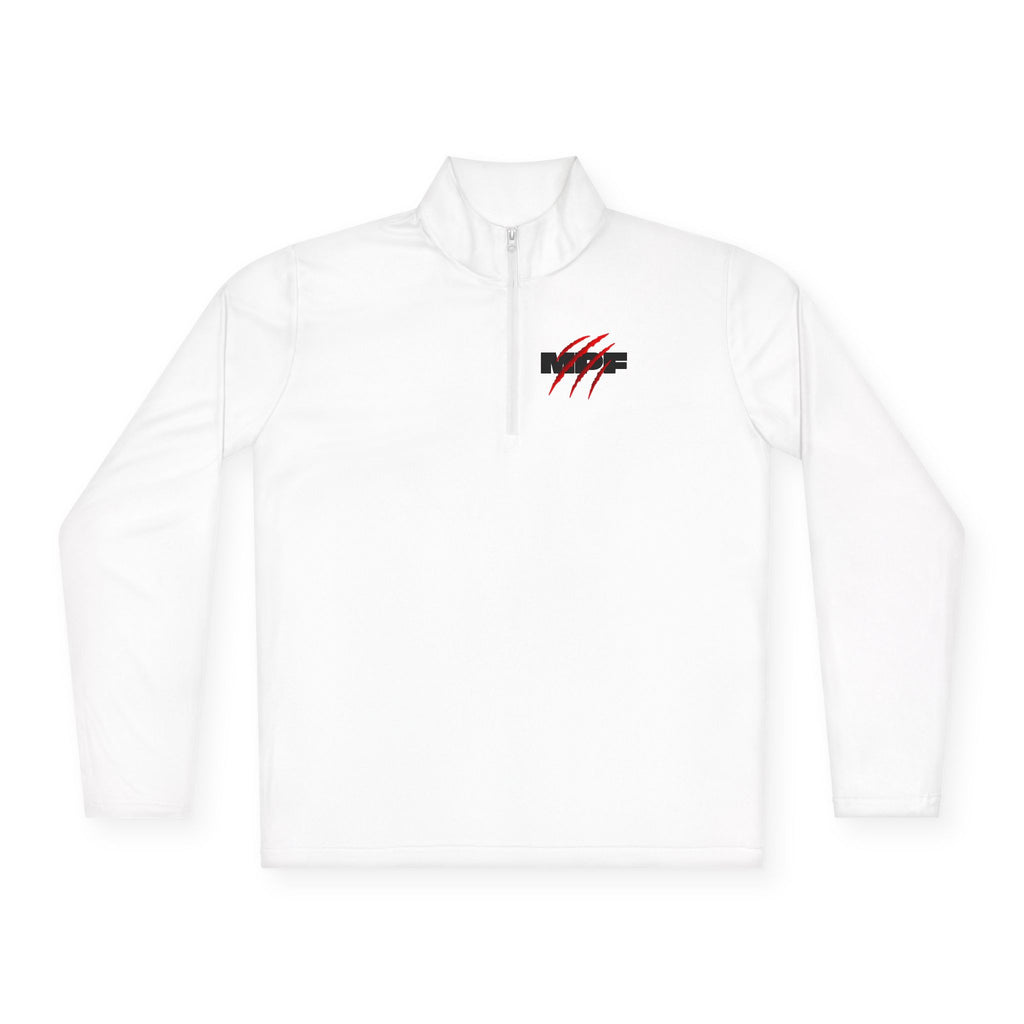 Muscle & Motivational Unisex Quarter-Zip Pullover - Fitness Apparel, Activewear, Workout Gear, Gym Style, Trendy Exercise Hoodie