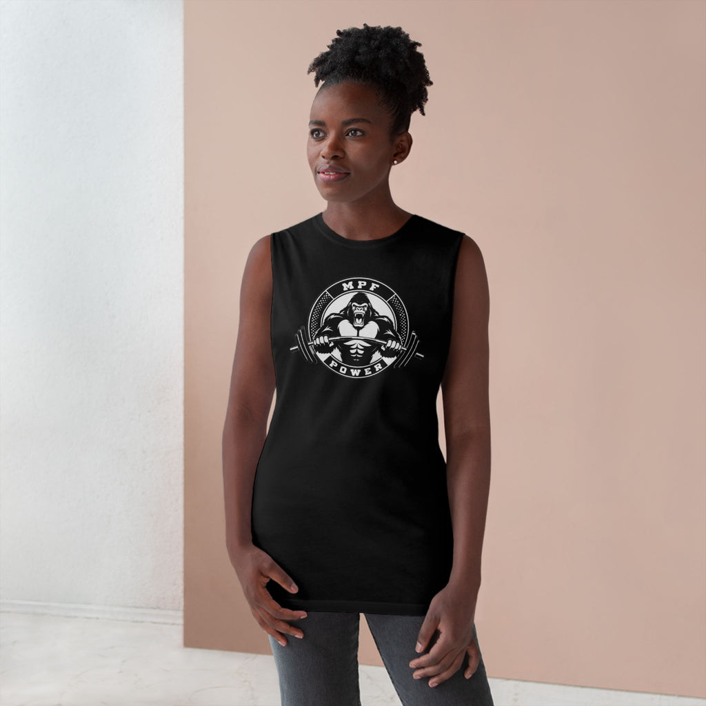 MPF Power Unisex Tank Top - Gym Workout Sleeveless Tee
