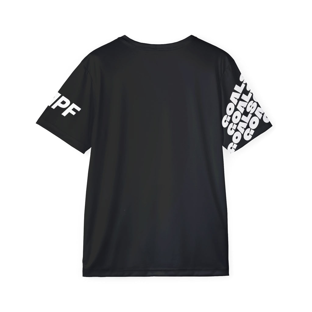 Black Men's Sports Jersey – Goals & Victory Athletic Tee