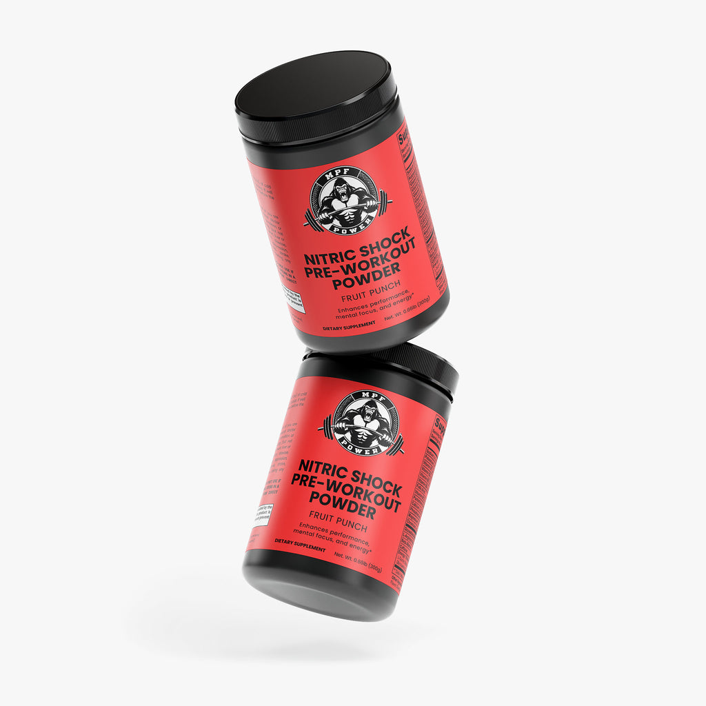 Nitric Shock Pre-Workout Powder (Fruit Punch)