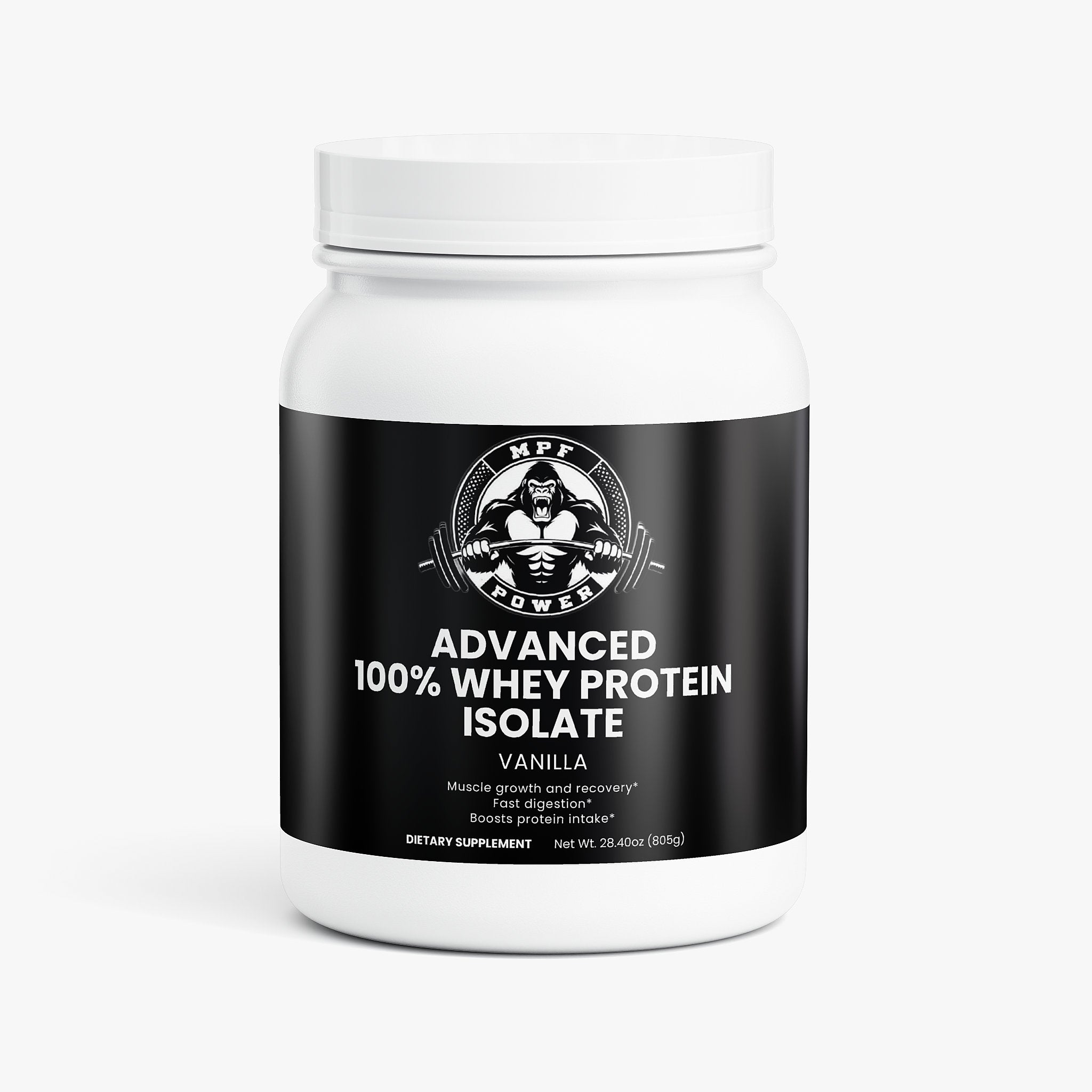 Advanced 100% Whey Protein Isolate (Vanilla)