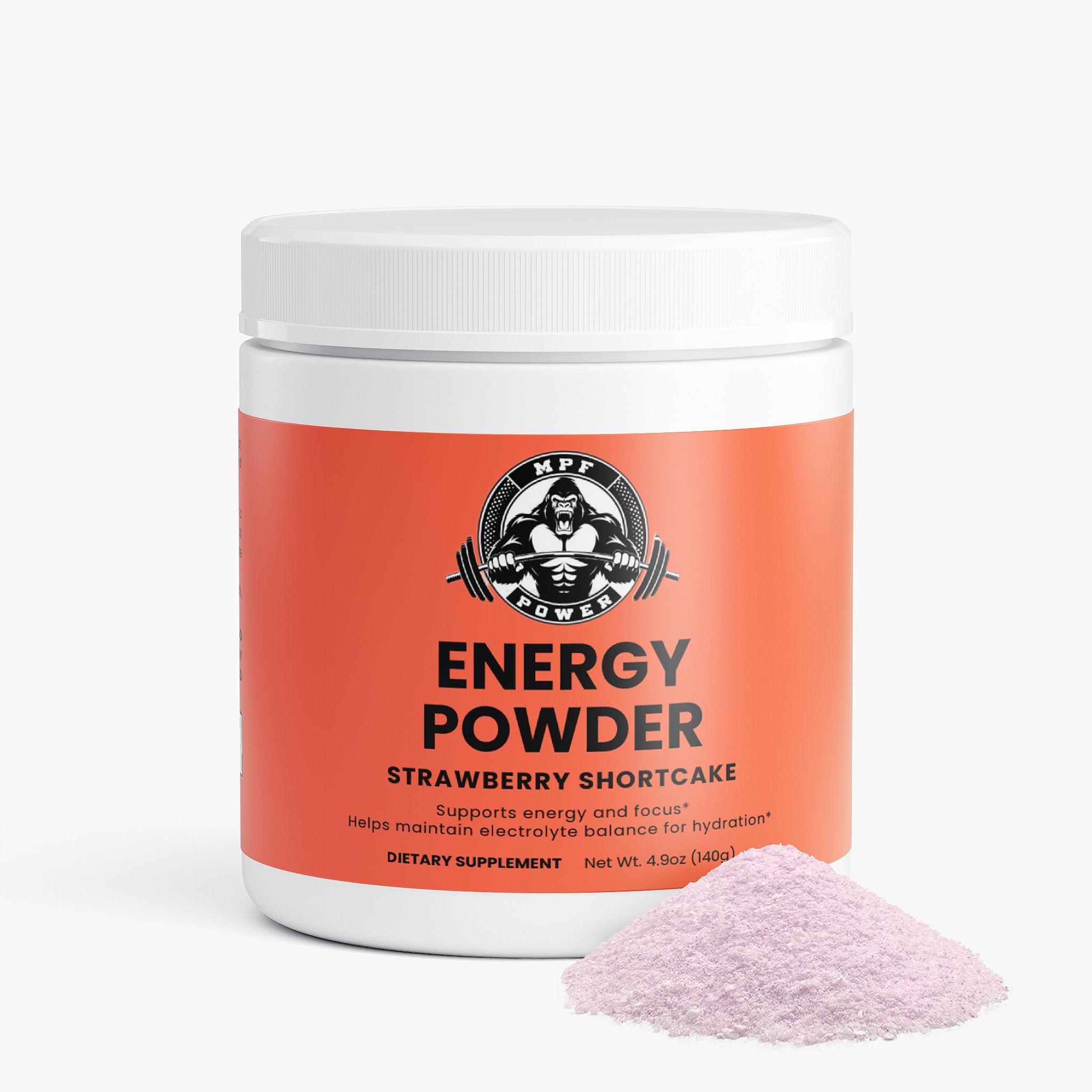 Energy Powder (Strawberry Shortcake)