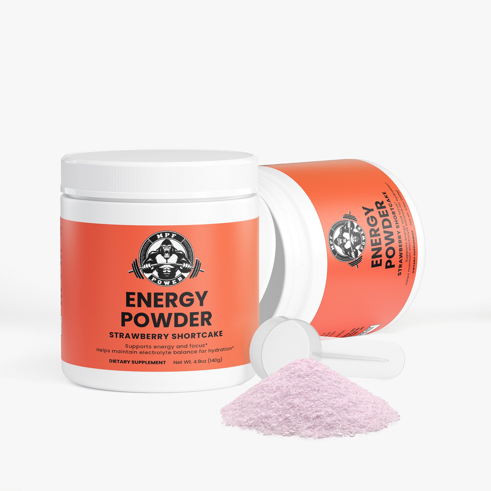 Energy Powder (Strawberry Shortcake)