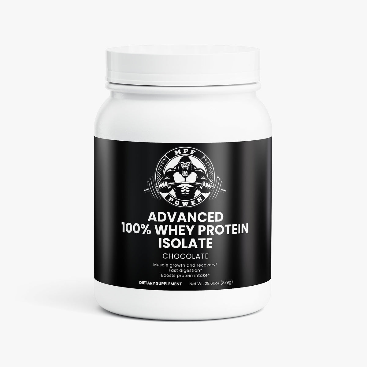 Advanced 100% Whey Protein Isolate (Chocolate)