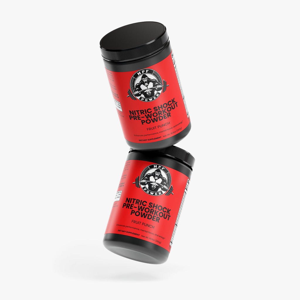 Nitric Shock Pre-Workout Powder (Fruit Punch)