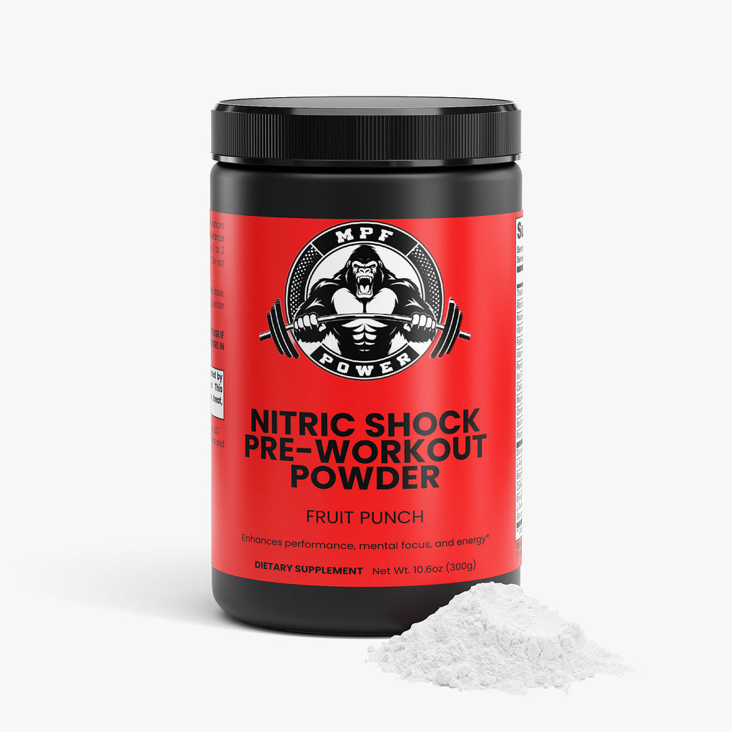 Nitric Shock Pre-Workout Powder (Fruit Punch)