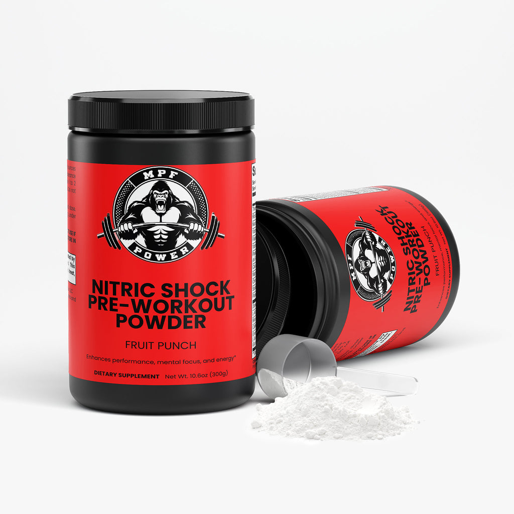 Nitric Shock Pre-Workout Powder (Fruit Punch)