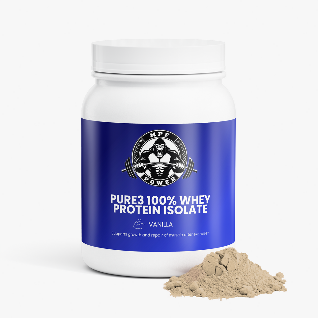 Pure3 100% Whey Protein Isolate (Vanilla)