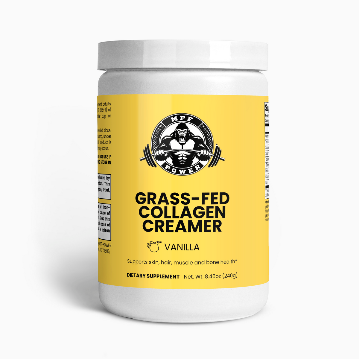 Grass-Fed Collagen Creamer (Vanilla)